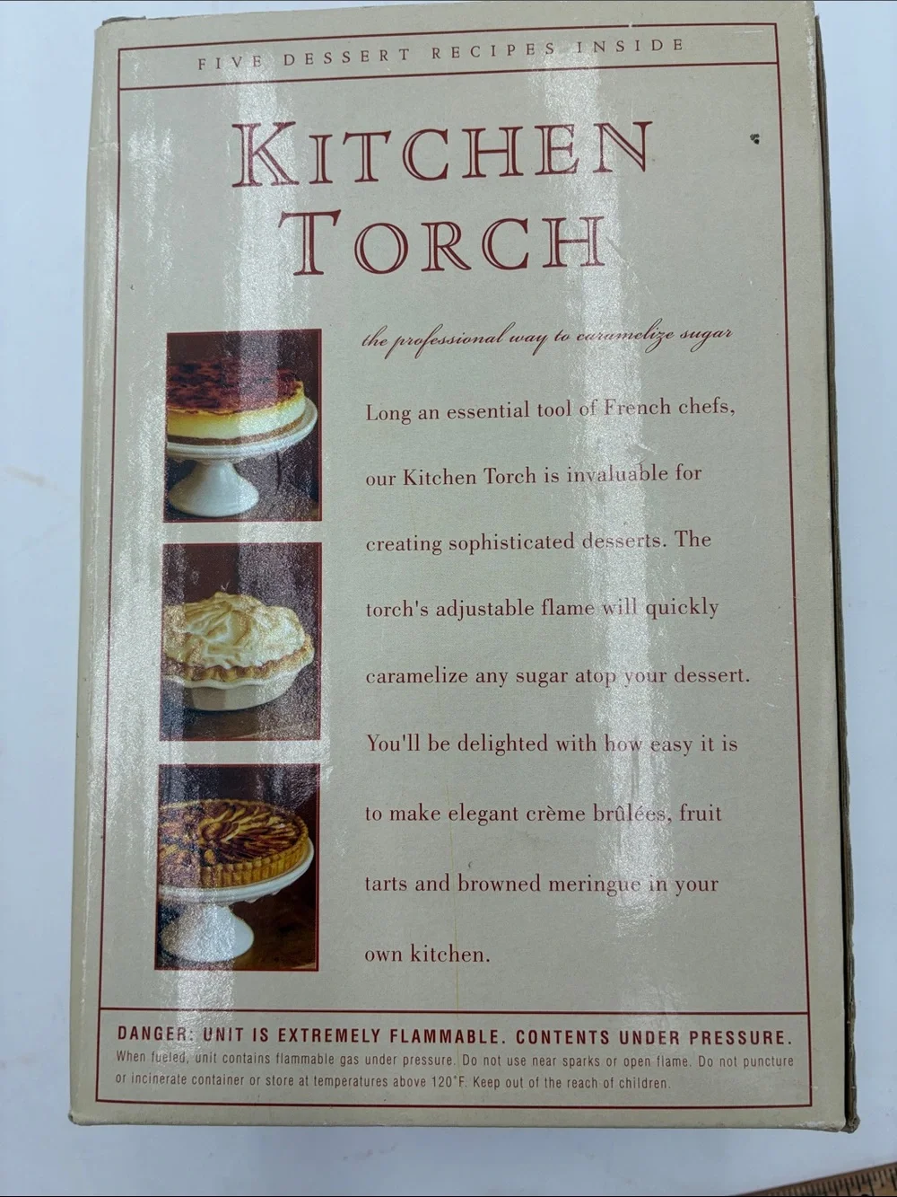 Williams Sonoma Kitchen Torch
